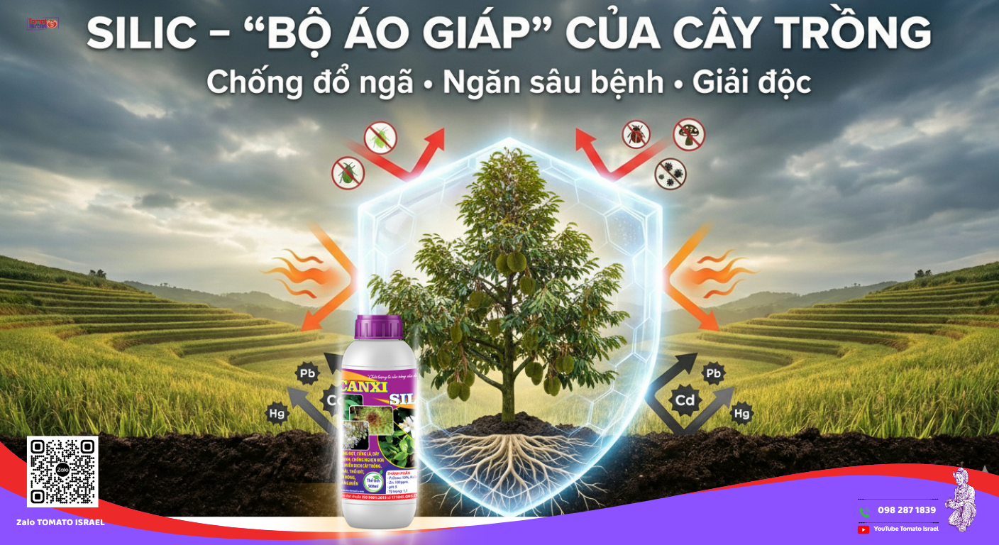 canxi silic đối với cây trồng