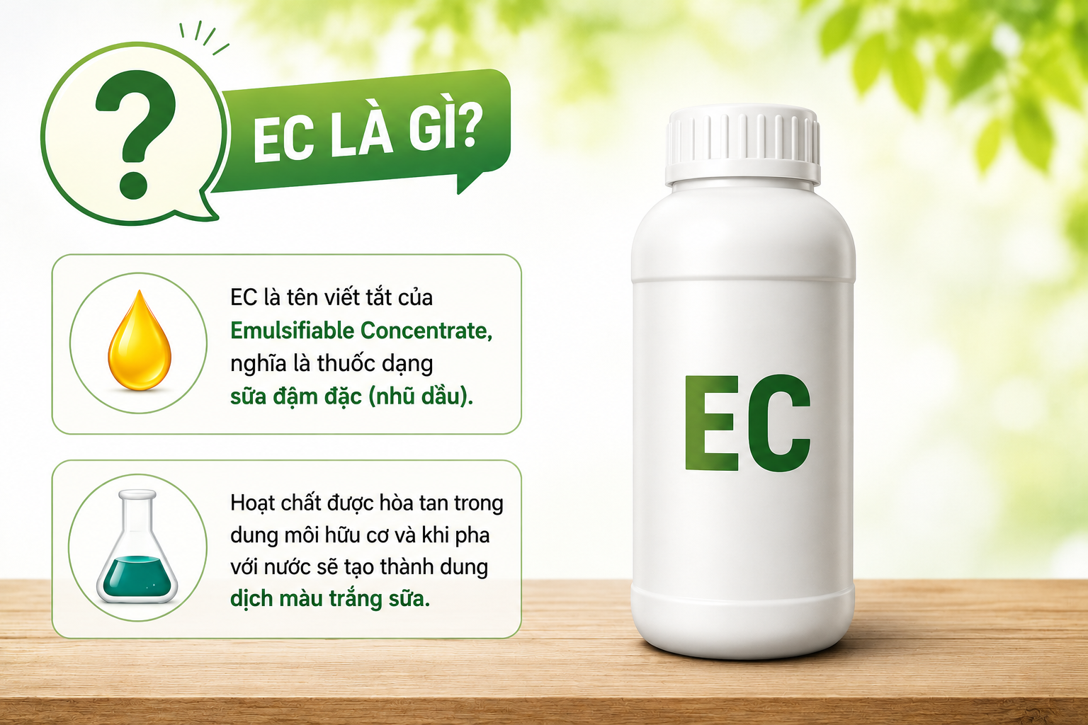 thuốc BVTV dạng EC