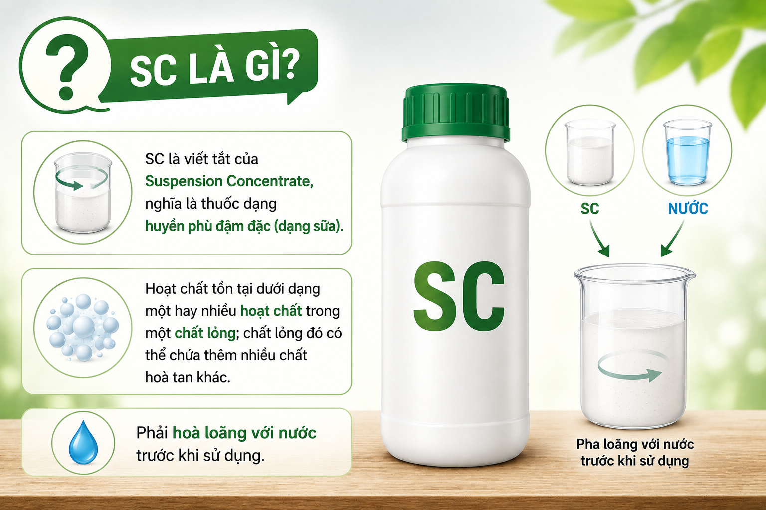 thuốc bvtv dạng SC