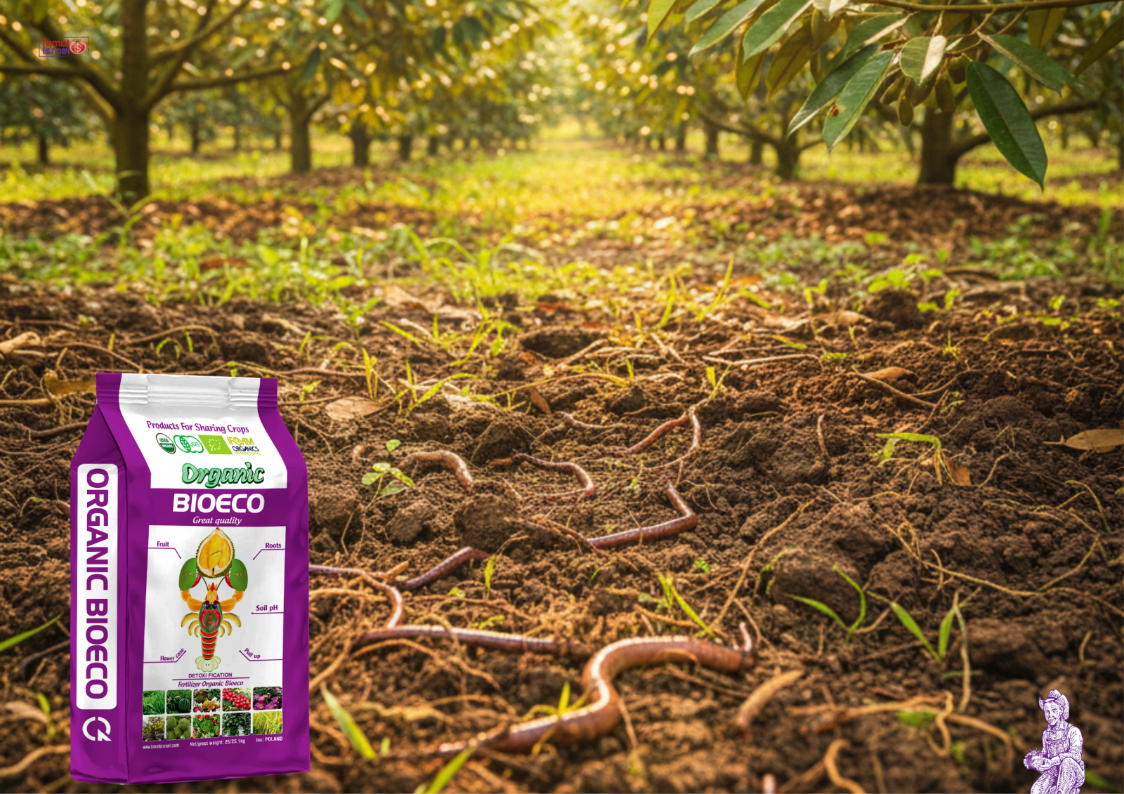 vai trò của giun đất